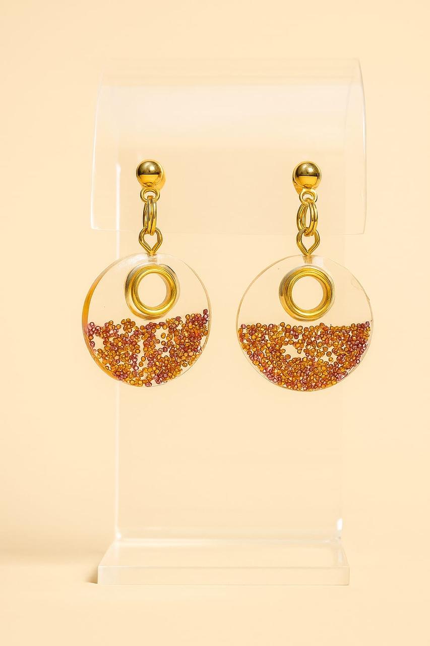 Golden Aura Earrings